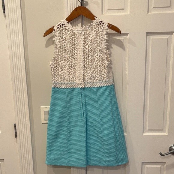 Lilly Pulitzer White and Blue Dress - Picture 3 of 4